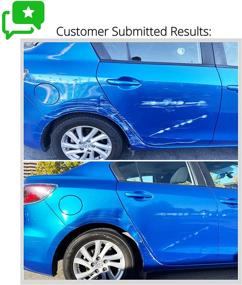 img 1 attached to 🚗 Carfidant Blue Car Scratch Remover - Premium Solution to Fix Blue Color Paint Scratches - Polish & Paint Restorer for Ultimate Results - Effortlessly Repair Paint Scratches, Swirls, Water Spots! Car Buffer Kit
