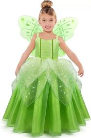 img 4 attached to 👑 Party-Perfect Princess Costume for Toddlers: Ideal for Birthdays & Special Occasions