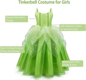 img 3 attached to 👑 Party-Perfect Princess Costume for Toddlers: Ideal for Birthdays & Special Occasions