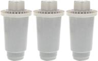 💧 high-quality alkaline water pitcher replacement filters - pack of 3 logo