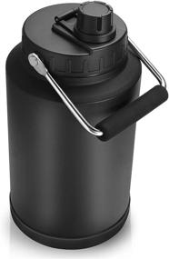 img 4 attached to Sursip Insulated Stainless Food Grade Flask Black Storage & Organization for Kitchen Storage & Organization