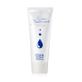 img 4 attached to Cure Hydrogen Water Treatment Skin Cream: Moisturizer/Toner for Aging Skin, Oil-Free 💧 Formula. Ideal Makeup Base, Nighttime Face Pack, and Full Body Lotion. Made in Japan.