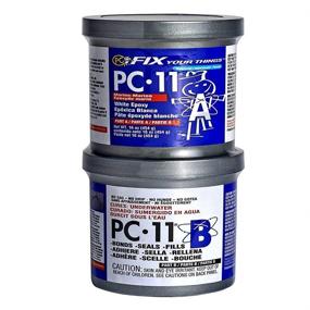 img 4 attached to 🔧 PC-Products PC-11 Epoxy Adhesive Paste: Marine Grade Two-Part, 1lb in Two Cans - Off White 160114