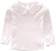 sleeves collar t shirt blouses for girls: stylish tops, tees & blouses logo