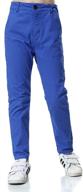 👖 versatile and stylish: basadina boys' adjustable summer pants for boys' clothing logo