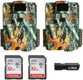 img 4 attached to 📷 Browning Strike Force HD PRO X Game Camera Bundle - Includes 32GB Memory Cards, J-TECH Card Reader - (20MP), BTC5HDPX