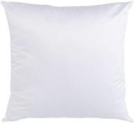 🛏️ 10-pack of h-e plain white sublimation blank pillow cases - ideal for heat press printing throw pillow covers logo