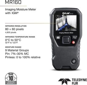 img 3 attached to 🌡️ FLIR MR160: Advanced Moisture Meter with IGM, Pin & Pinless - Thermal Imaging Solution