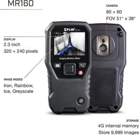 img 2 attached to 🌡️ FLIR MR160: Advanced Moisture Meter with IGM, Pin & Pinless - Thermal Imaging Solution