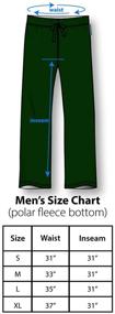 img 1 attached to 👖 Comfortable and Stylish French Terry Pants for Men's Sleepwear - Cherokee Clothing