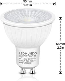 img 3 attached to 💡 High Illumination GU10 LED Bulbs: Ideal Industrial Electrical Lighting Components