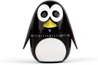 kikkerland kt18 penguin kitchen timer logo