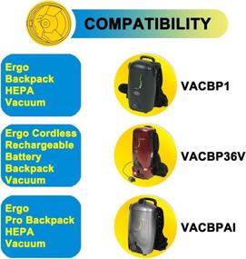 img 3 attached to 15 Pack of SpaceTent 8-Quart HEPA Filter Bags (Part# 🔍 VACBP6) for Atrix Ergo Line Backpack Vacuum Models: VACBP1, VACBP36V, VACBPAI.