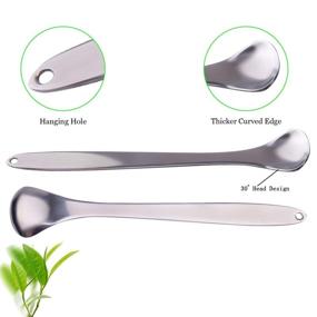 img 1 attached to 🌬️ Automoness Tongue Scraper (3 Pack) – Stainless Steel Metal Cleaners for Fresh Breath, Comes with Travel Handy Case, 100% BPA Free – Ideal for Adults