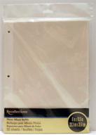 white photo album refills recollections logo