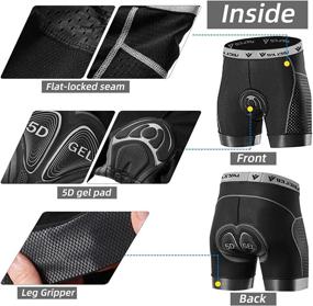 img 2 attached to Cycling Shorts Underwear Bicycle Undershorts Sports & Fitness for Cycling