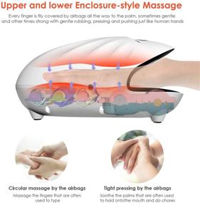 img 4 attached to SMAUTOP Massager Compression Reflexology Arthritis