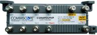 🔌 enhance home voice and internet with commscope csmf1apdu9vpi 9-port passive voip moca amplifier: compatible with comcast, xfinity, rcn, optimum, wow, cox, spectrum logo