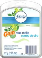 febreze wax melts - gain original scent - 6 wax melts - pack of 4 (24 total) logo