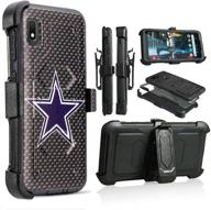 📱 samsung galaxy a10e full body armor rugged holster defender hybrid tough case with 360 swivel belt clip kickstand & built-in screen protector (hunter camo) for improved seo logo