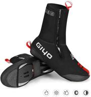 🚴 giyo waterproof neoprene cycling shoes covers, s-xxxl - winterproof bike overshoes for men and women - road & mountain bike booties logo