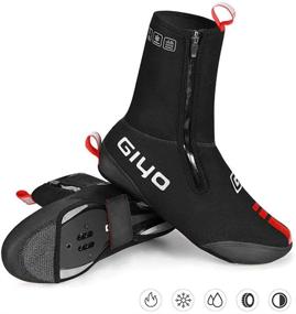 img 4 attached to 🚴 GIYO Waterproof Neoprene Cycling Shoes Covers, S-XXXL - WinterProof Bike Overshoes for Men and Women - Road & Mountain Bike Booties