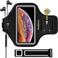 runbach iphone 11/12/12 pro/iphone xr armband logo