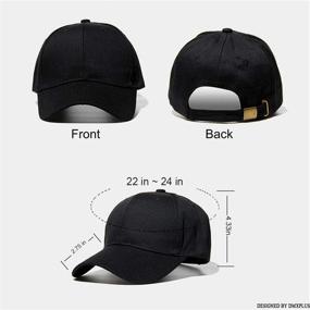 img 1 attached to Weytff Baseball Cap & Snapback: Stylish Black and White Unisex Love Xo Couple Hat for Women and Men