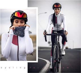 img 1 attached to Santic Women Bike Fleece Jackets: Windproof Reflective Thermal Soft Shell Cycling Winter Biking Coat