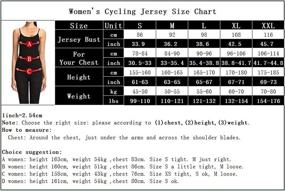 img 2 attached to 🚴 Quick-Dry Women's Cycling Jersey Set with Padded Shorts - Short Sleeve Bike Clothes