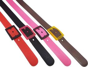 img 1 attached to Volver Rubber Belts - Innovative Adjustable and Interchangeable Men's Belt Accessories