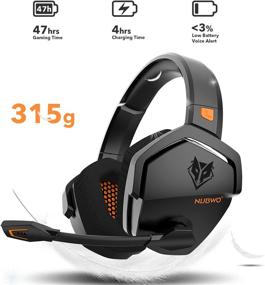 img 3 attached to 🎧 NUBWO G06 Wireless Gaming Headset: 3-in-1 Gamer Headphones for PS5, PS4, PC & Mac