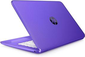 img 2 attached to 💻 Renewed HP Stream 11 11.6-inch Flagship Laptop: Intel Celeron N3060 1.6GHz, 4GB RAM, 32GB eMMC, 802.11ac WiFi, USB 3.1 Port, Windows 10 Home - Purple