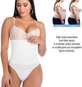 img 3 attached to SAYFUT Cincher Girdle Slimmer Shapewear