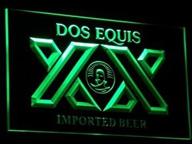 🍻 authentic bayyon dos equis beer bar pub restaurant light sign - 12x8inch: elevate your establishment's ambiance! логотип