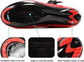 img 3 attached to 🚲 Enhance Your Cycling Experience with Santic Road Cycling Shoes