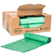 🌱 biobag (usa) the original compostable bag: 23 gallon, 120 count, 100% certified compostable trash bag liners – buy now! logo