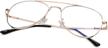 coasion blocking glasses aviator eyeglasses logo