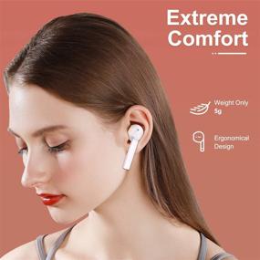 img 1 attached to Наушники Bluetooth Отмена Sweatproof Earphones