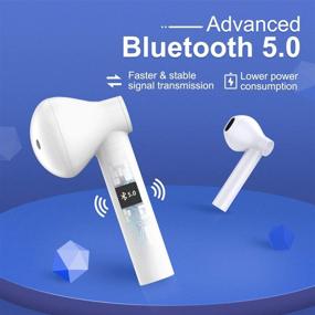 img 2 attached to Наушники Bluetooth Отмена Sweatproof Earphones