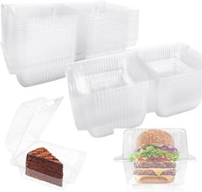 img 4 attached to Containers Container Disposable Sandwiches 5 2X4 7X2 8