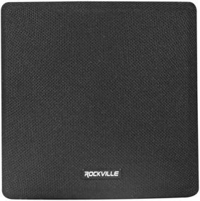 img 2 attached to 🔊 Cube by Rockville: Premium Pair of 3.5" Black Commercial 70v Swivel Wall Mount Speakers - Ultimate Sound Quality for Any Space
