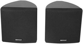 img 3 attached to 🔊 Cube by Rockville: Premium Pair of 3.5" Black Commercial 70v Swivel Wall Mount Speakers - Ultimate Sound Quality for Any Space