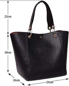 img 1 attached to Stylish and Durable Pahajim Fashion Waterproof Handbags for Women - Ideal Hobo Bags with Matching Wallets