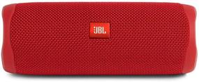 img 3 attached to JBL Flip 5 - Красный Портативный Водонепроницаемый Bluetooth-динамик в комплекте с двойным USB-зарядным устройством для стены.