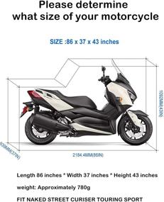 img 3 attached to Водонепроницаемая защита для мотоциклов NEVERLAND Displacement