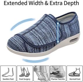 img 3 attached to MEJORMEN Diabetic Outdoor Breathable Sneakers