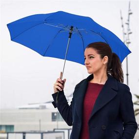 img 2 attached to ☂️ StrombergBrand Spectrum Umbrella: Top Choice Automatic Stick Umbrella in Popular Style