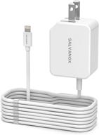 🔌 (apple certified) galvanox 1-pc lightning fast iphone wall charger plug | iphone 11/12/13/pro max (20w pd technology) logo