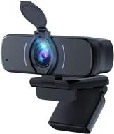 🎥 1080p webcam with microphone, usb webcam with automatic gain and 3d denoising for video calling, online classes, and video conference logo